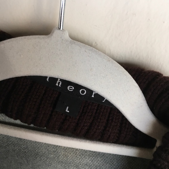 Theory Jean Jacket with Sweater Detail - Picture 3 of 3